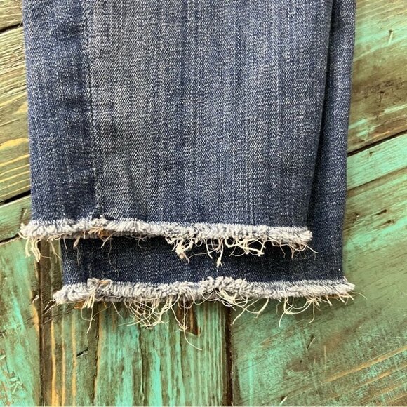 MADEWELL 9" High Rise Skinny Distressed  Jeans Size 32 - Picture 7 of 11